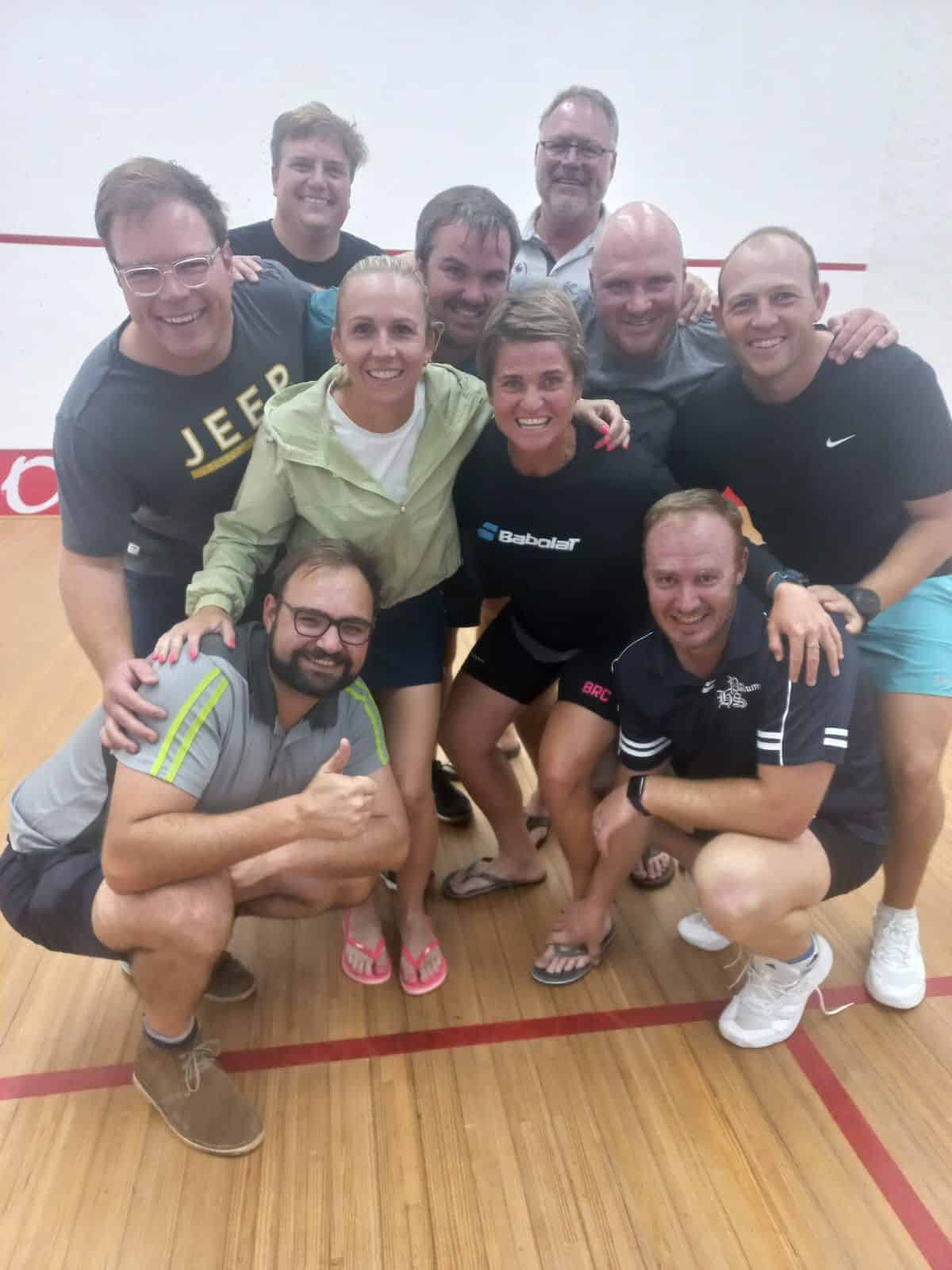 OBC is die wenspan van die muurbal besigheidsliga. Foto: Verskaf