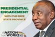 President Cyril Ramaphosa visited Bloemfontein on March 27. Image: Supplied