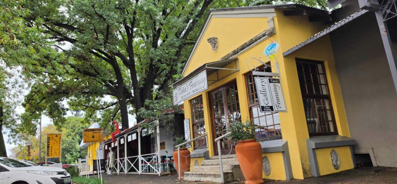 The unique character of the main street of Parys is well-known among tourists. Photo: Liezl Scheepers