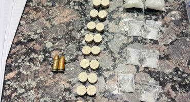 The drugs and ammunition confiscated by the police. Photo: Supplied by SAPS Communication Unit