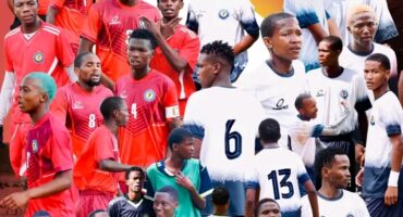 Players and coaches of Elite Athletics Football Club. Photo: Supplied