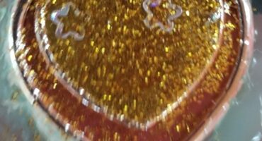 'n Voorbeeld van een van die prag kunswerke wat deur die Evas gemaak is. Foto: Verskaf