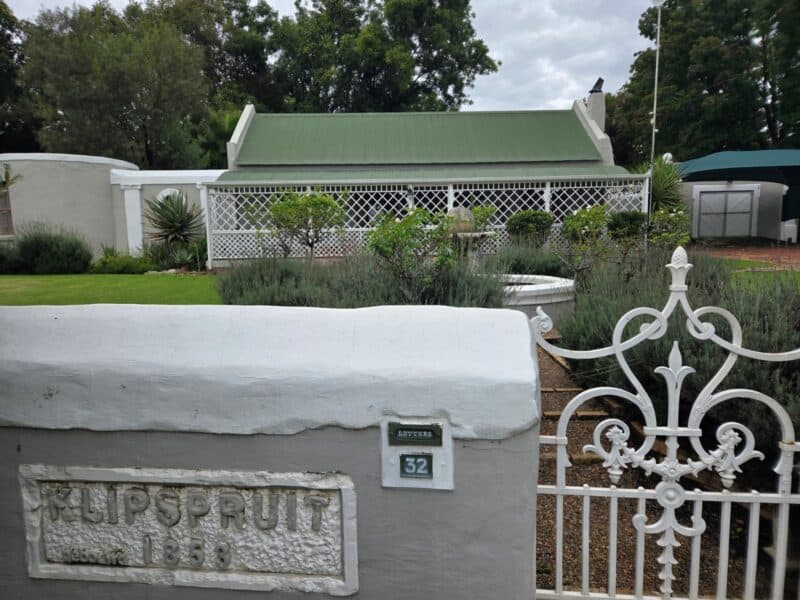 The
house in Oranje Street where the Van Coller brothers once lived, is one of the oldest houses in town. Photo: Supplied