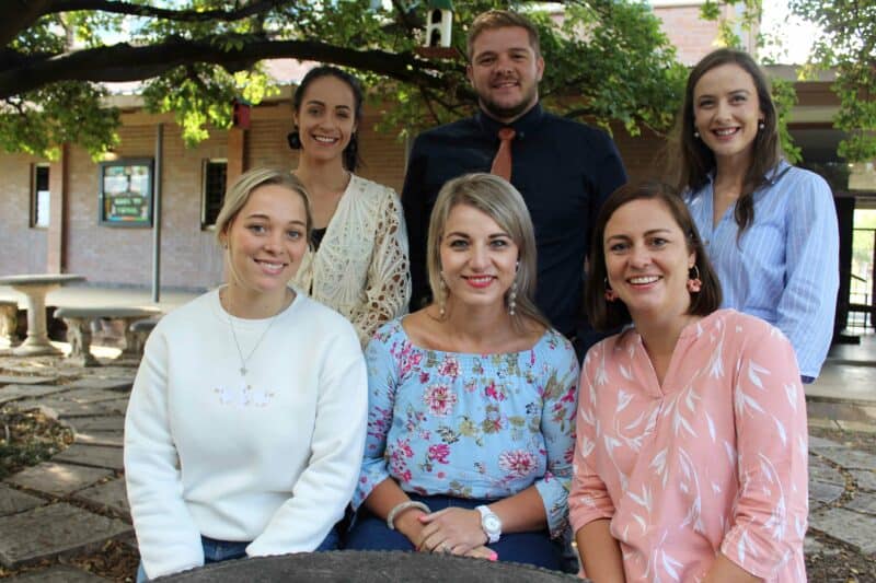 Nuwe personeellede wat vanjaar deel is van die personeel van Primêre Skool Parys. Foto: LIezl Scheepers