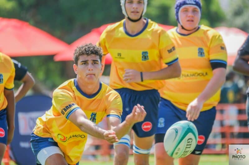 Hoërskool Parys se eerste span in aksie. Foto: Marais Nell, https://photofrog.co.za/buy/lz6zn