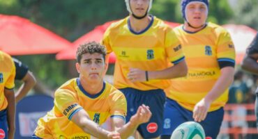 Hoërskool Parys se eerste span in aksie. Foto: Marais Nell, https://photofrog.co.za/buy/lz6zn