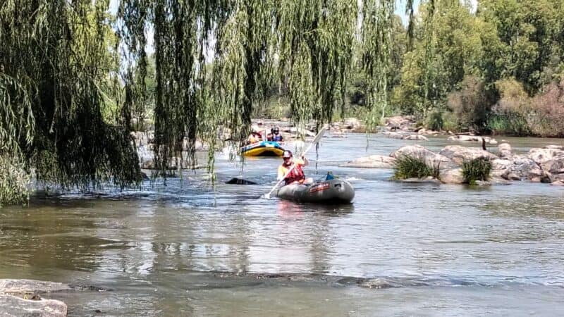 The Vaal River is the only major river that crosses a meteorite crater. Photo: Graeme Addison, Facebook