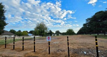 Toegang na dië erf is nou versper. Foto: Liezl Scheepers