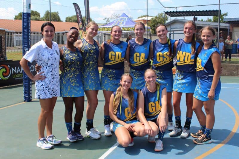 Parys se eerste netbalspan. Foto: Liezl Scheepers