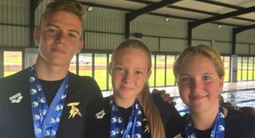 Lara Greyling, Matthew Greyling en Mienke Kemp. Foto: Verskaf