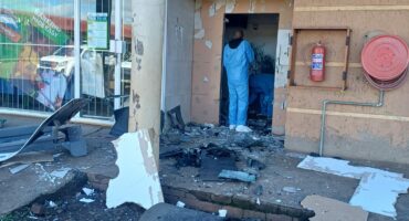 The first crime scene at Dinokana, close to Zeerust. Photo: SAPS Communication Unit