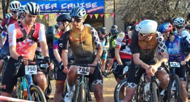 At the start of the 2025 Crater Cruise. Photo: Liezl Scheepers