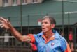 Johan Britz en sy seun Christo wat vanjaar saam aan die SA Ringtenniskampioenskappe deelgeneem het. Foto: Verskaf