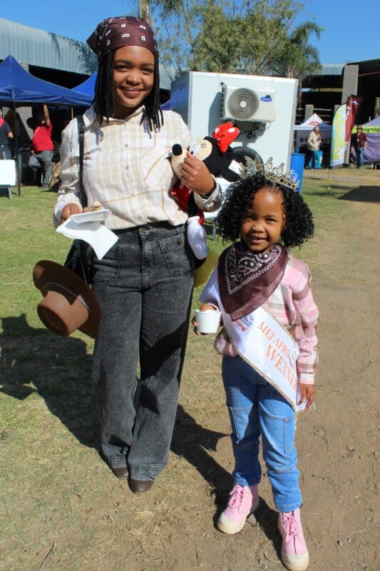 Kehumile Mabele van Carletonville was die Mej. Dome wenner vir dogter 4-8 jaar. Foto: Liezl Scheepers