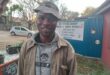 Shaun, die hawelose man, wat vir vier dae na die 18-jaar oue Tinkie omgesien het. Foto: Verskaf