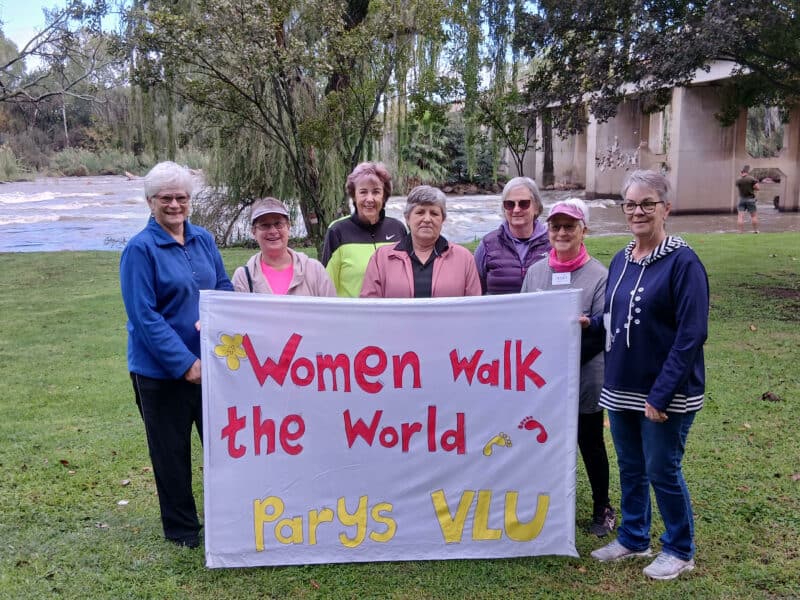 Die plaaslike VLU-tak het ook onlangs aan die Women walk the world inisiatief deelgeneem. Foto: Verskaf