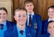 Christopher Furlong, Jesse Joubert, Alouise Supra en Amoré Britz sal aan die voorbereide afdeling van die ATKV-redenaarskompetisie se Vrystaat-uitdun vir hoërskoolleerders deelneem, terwyl MW Supra aan die seniors onvoorbereide afdeling sal deelneem. Foto: Verskaf