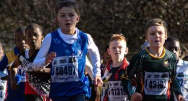 Young athletes photographed at the 2025 Crater Traverse. Photo: Jarrod, Creative eye Photography