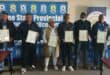 CPF members who received recognition on Saturday. Photo supplied by SAPS Communication Services