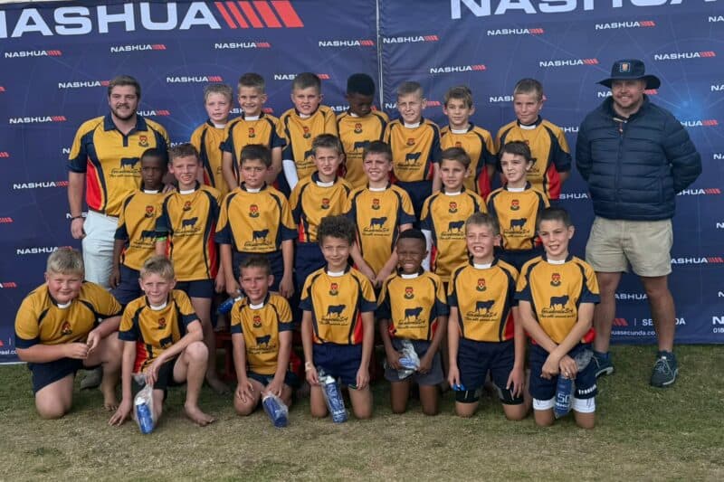 Primêre Skool Parys se o11B rugbyspan. Foto: Verskaf
