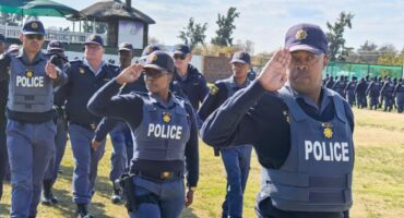 The South African Police Service (SAPS) in the Free State says it is fully prepared to maintain law and order during the anticipated nationwide anti-foreigner shutdown planned for June 30. Photo supplied by SAPS Communication Services