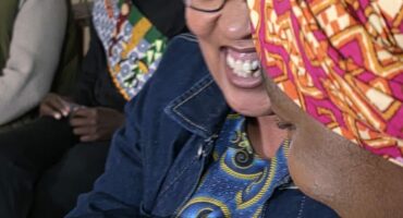 Tthe creation of a shared string of beads, came as a reminder that the smallest offering becomes beautiful when we bring it together. Photos: Liezl Scheepers