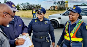 Police said June 30 Shutdown Operation policing actions will continue across all five districts of the Free State to ensure public safety and maintain law and order. Photo supplied: SAPS Communication Services