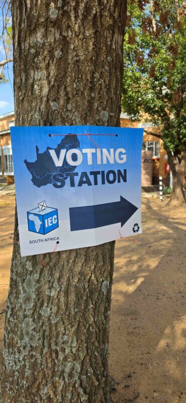 Registrasienaweek by stemlokale in Ngwathe het goed afgeloop. Foto: Liezl Scheepers