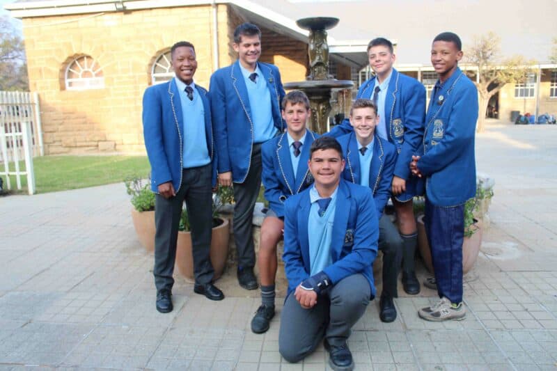 Hoërskool Parys se o15-spelers wat die Cobras in die Rhinoweek gaan verteenwoordig. Foto: Liezl Scheepers