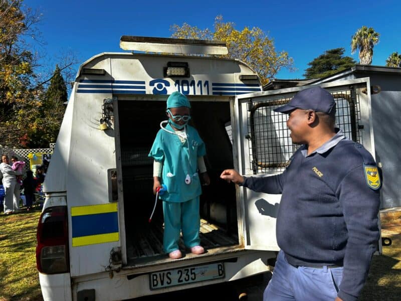 The children learned more about community workers. Photo: Supplied