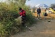 Clean-up campaign in the Parys Wetland Park. Photo: Liezl Scheepers