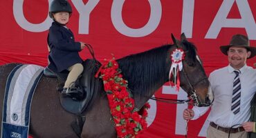 Hesmarie van Zyl saam met haar ouers. Foto: Annemarie Ferreira