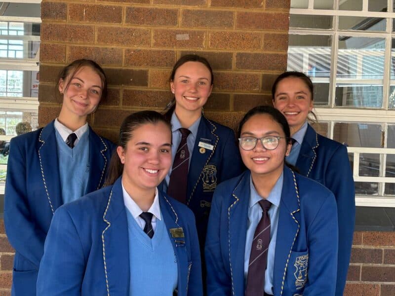 Hoërskool Parys se Afrikaanse Olimpiade uitblinkers. Foto: Verskaf