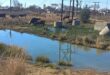 Riool wat tussen die Rammulotsi-woonbuurt en Viljoenskroon vloei. Foto: AfriForum