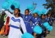 School learners from Tumahole taking part in the commemorative march. Photo: Liezl Scheepers