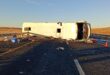 A photo taken earlier on the accident scene on the N1 near Trompsburg. Photo supplied