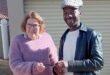 Cornelia Janse van Rensbrug together with Sello Kholomonyane. Photo: Supplied