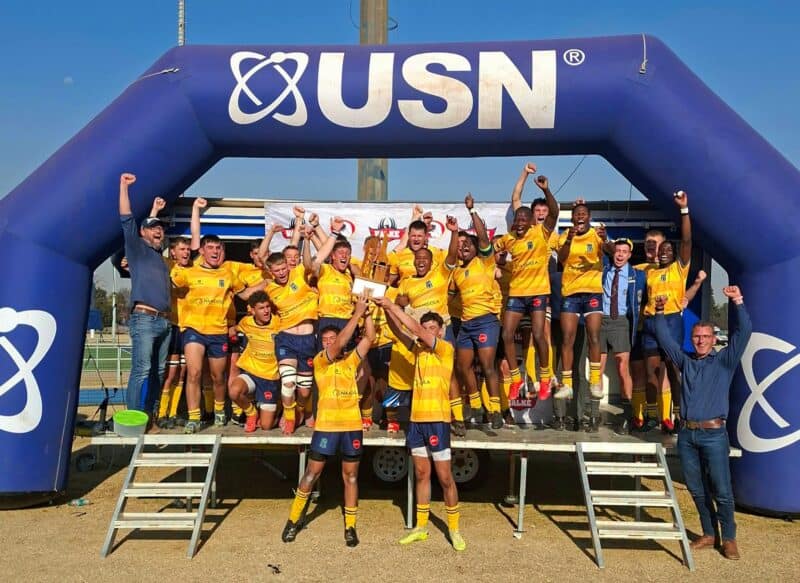 Hoërskool Parys se eerste span ligakampioene. Foto: Verskaf