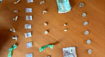 Van die dwelms waarop beslag gelê is. Foto verskaf deur SAPD Kommunikasiedienste