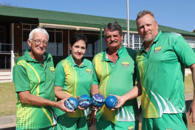 Parys-rolbalklub spog met nie minder nie as vier van sy spelers wat na die elite meesterstoernooi genooi is. Hulle is Dalena Reynecke, Poena Olivier, Jan Harmse en Dries de Jager.Foto: Liezl Scheepers