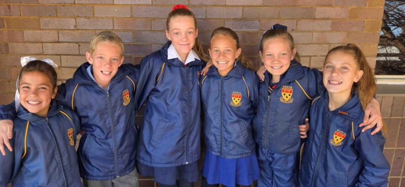 Primêre Skool Parys se landloopatlete wat aan die SA skole landloop=kampioenskappe sal deelneem. Foto: Liezl Scheepers