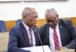 Dr F.P Mohamaha, Municipal Manager of the Ngwathe Local Municipality together with Ngwathe's administrator, Dr Motingoe, Photo: Ngwathe Communication Unit.