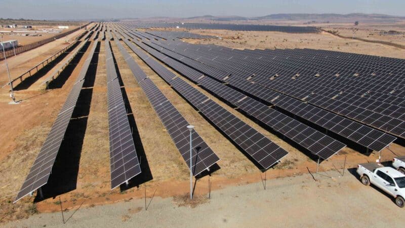 Ilikwa will generate more than 140 GWh of renewable electricity annually from over 101 000 PV modules Photo supplied b tina@tmcommunications.co.za