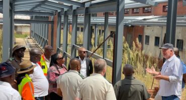 Die foto is in 2024 geneem met die oorhandiging van die projek aan die kontrakteur. Foto: Liezl Scheepers