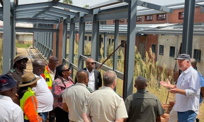 Die foto is in 2024 geneem met die oorhandiging van die projek aan die kontrakteur. Foto: Liezl Scheepers