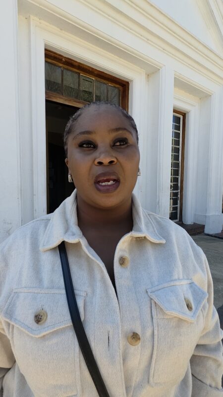 Tshireletso Nnete's mother, Kelebogile, who came to court on Monday. Photo: Liezl Scheepers
