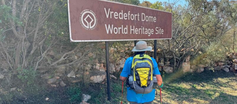 'n Unieke geologiese staproete (Geo-roete) sal voortaan in die bekende Vredefort Koepel wêrelderfenisgebied gestap kan word. Foto: Verskaf