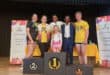 On the right at the back is Gerhard van Niekerk who will be participating at the World Age Group Championships in Nanjing, China, in November.Photo: Supplied.
