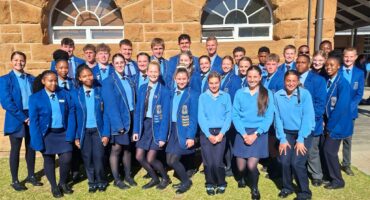 Hoërskool Parys se nuwe raad vir 2026/27. Foto: Verskaf
