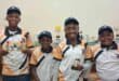 From left are Moeletsi Matli, Silindokuhkle Phanodi, Bontle Katane and Bohlokwa Senyane Photo: Supplied